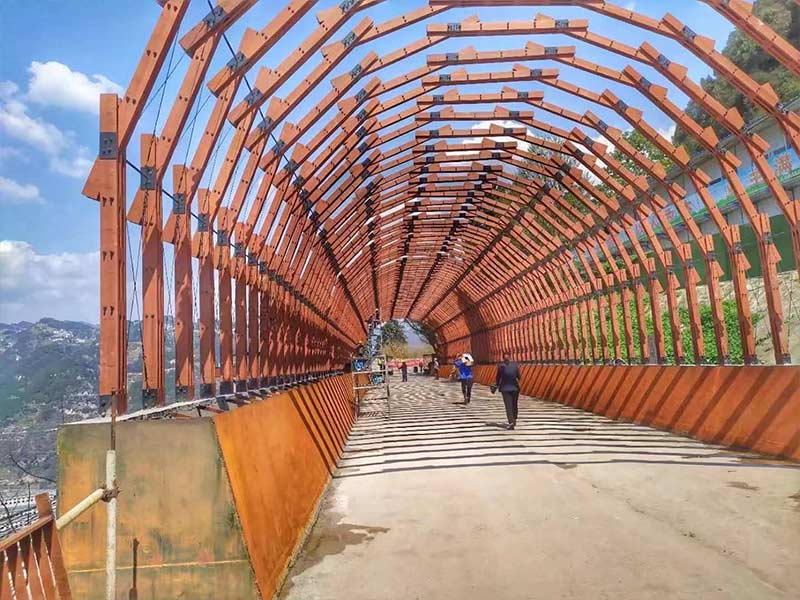 重慶仙桃數據谷悅大道數據谷段(臺車加工)